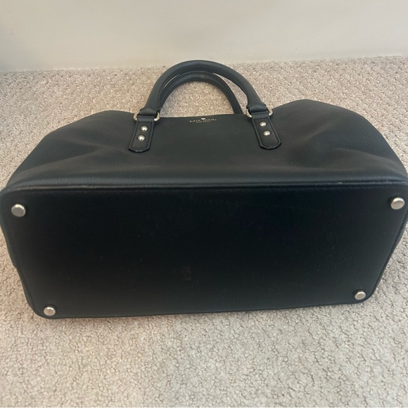 Kate Spade Black Leather Handbag - Picture 3 of 11
